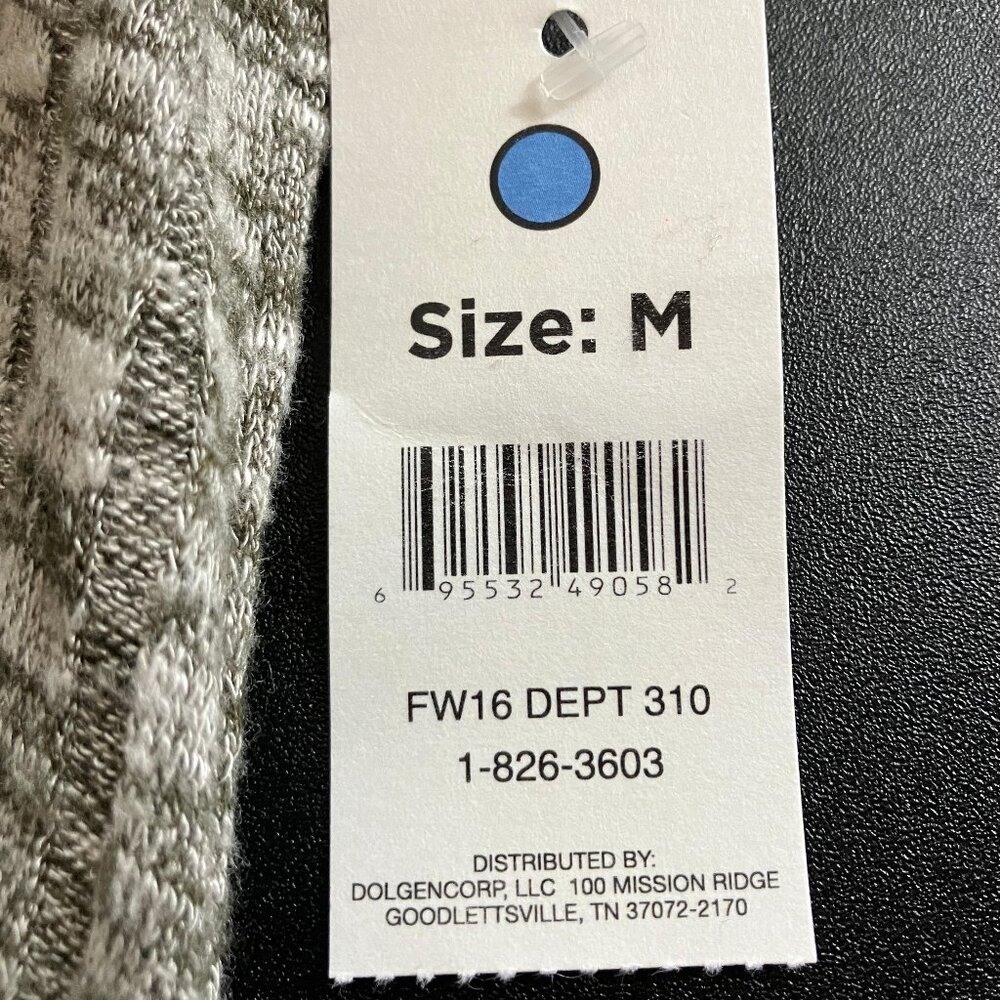 NWT Bobbie Brooks Sweater Dress Long Sleeve Green Midi Medium - Picture 4 of 6